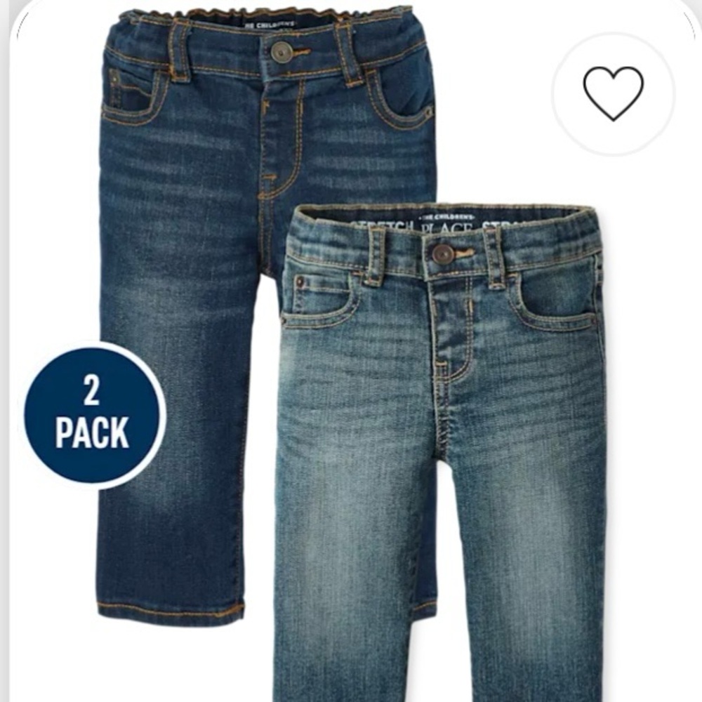 🐻 2/$25 • The Children's Place | Blue Jeans 2-Pack